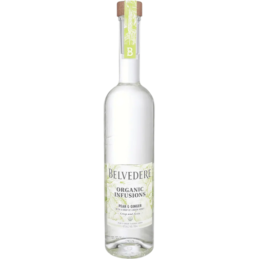 Belvedere Organic Infusions Pear & Ginger Vodka 750ml