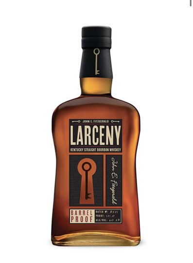 John E. Fitzgerald Larceny Barrel Proof Batch B522 Kentucky Straight Bourbon Whiskey 750ml