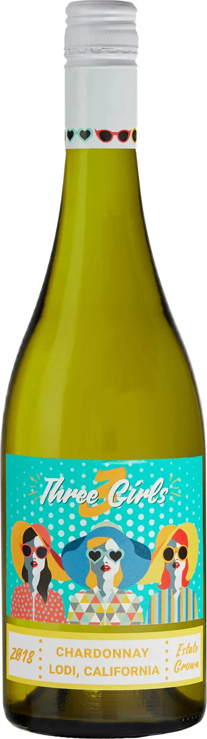 3 Girls Chardonnay Lodi 750ml