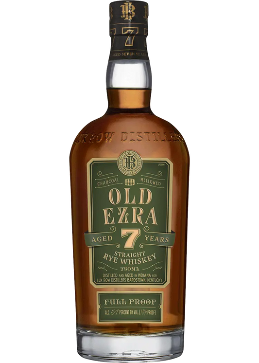 Old Ezra 7 Year Old Full Proof Kentucky Straight Rye Whiskey 750ml