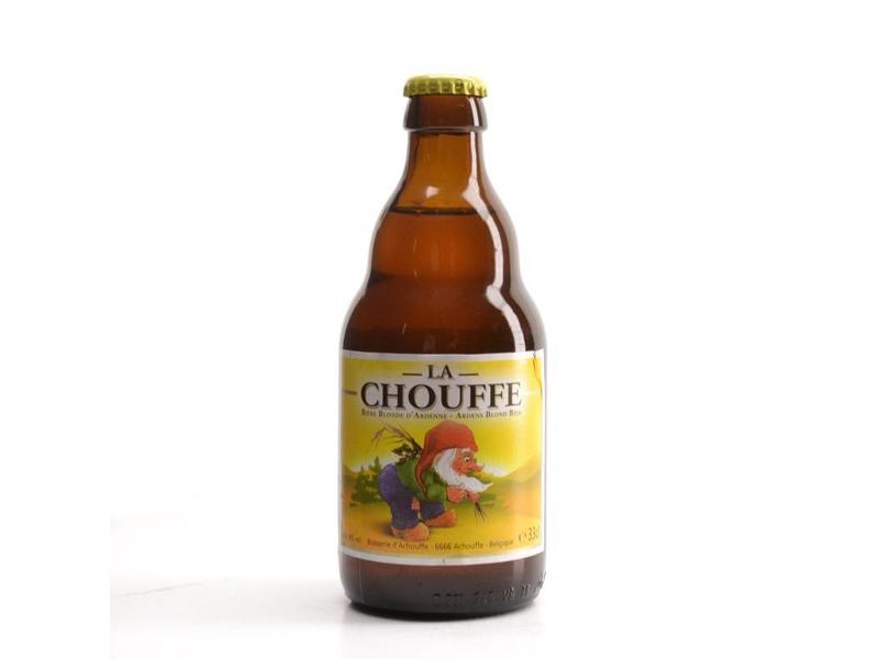 LA CHOUFFE BELGIAN BLOND BEER 4 PACK BOTTLES