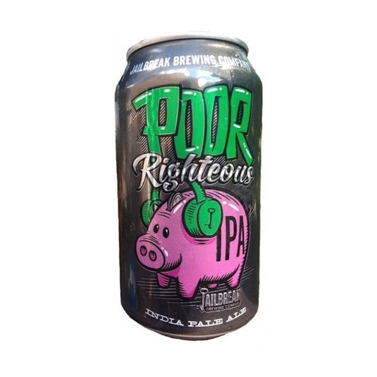 Jailbreak Poor Righteous IPA India Pale Ale Beer 6-Pack Cans