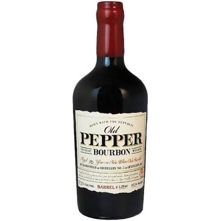 OLD PEPPER BOURBON 10 YEAR OLD 750 ML