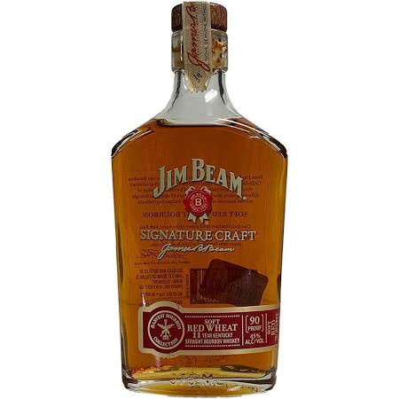 Jim Beam Signature Craft Red Wheat 11 Year Old Kentucky Straight Bourbon Whiskey 375 ml