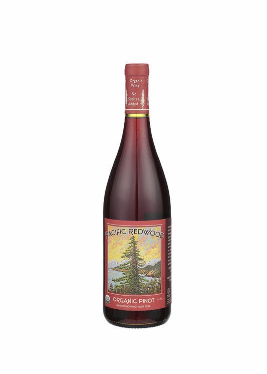 PACIFIC REDWOOD ORGANIC PINOT 750 ML