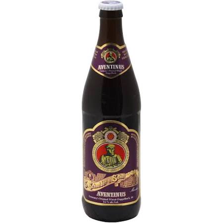 Schneider Weisse Tap 6 Unser Aventinus Weizenstarkbier Wheat Doppelbock Beer 12-Oz Bottle 4-Pack