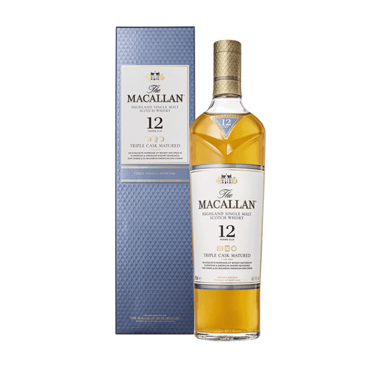 Macallan Triple Cask Matured 12 Year Old Single Malt Scotch Whisky 700ml