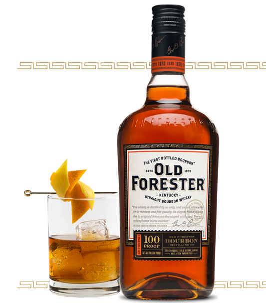 OLD FORESTER KENTUCKY STRAIGHT BOURBON WHISKY 375 ML