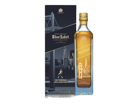 JOHNNIE WALKER BLUE LABEL SAN FRANCISCO EDITION 200 ML