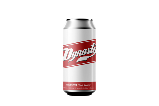 Dynasty Brewing Company Premium Pale Lager Beer Can 4-Pack
