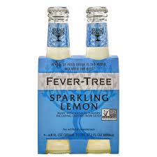 FEVER-TREE SPARKLING LEMON 4 PACK BOTTLES