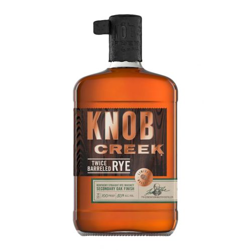 KNOB CREEK TWICE BARRELED RYE 750 ML