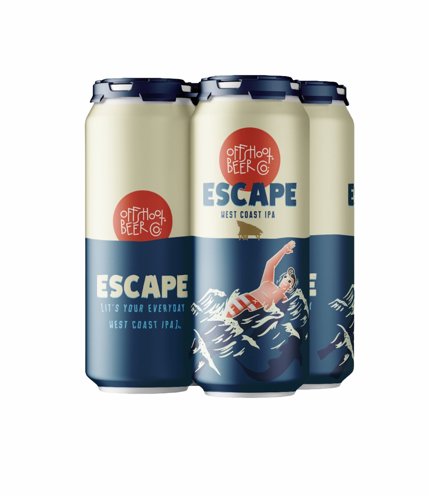 Offshoot Beer Escape West Coast IPA Beer 4-Pack
