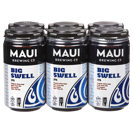 MAUI BREWING CO. BIG SWELL IPA 6 PACK CAN