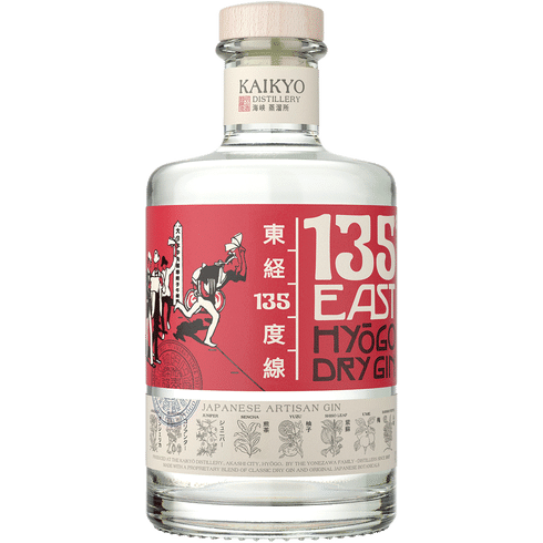 135 East Hyogo Dry Gin 750ml