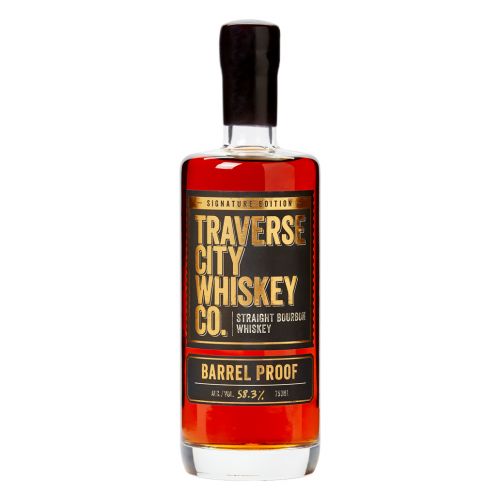 TRAVERSE CITY BARREL PROOF BOURBON 12 YERARS 750 ML