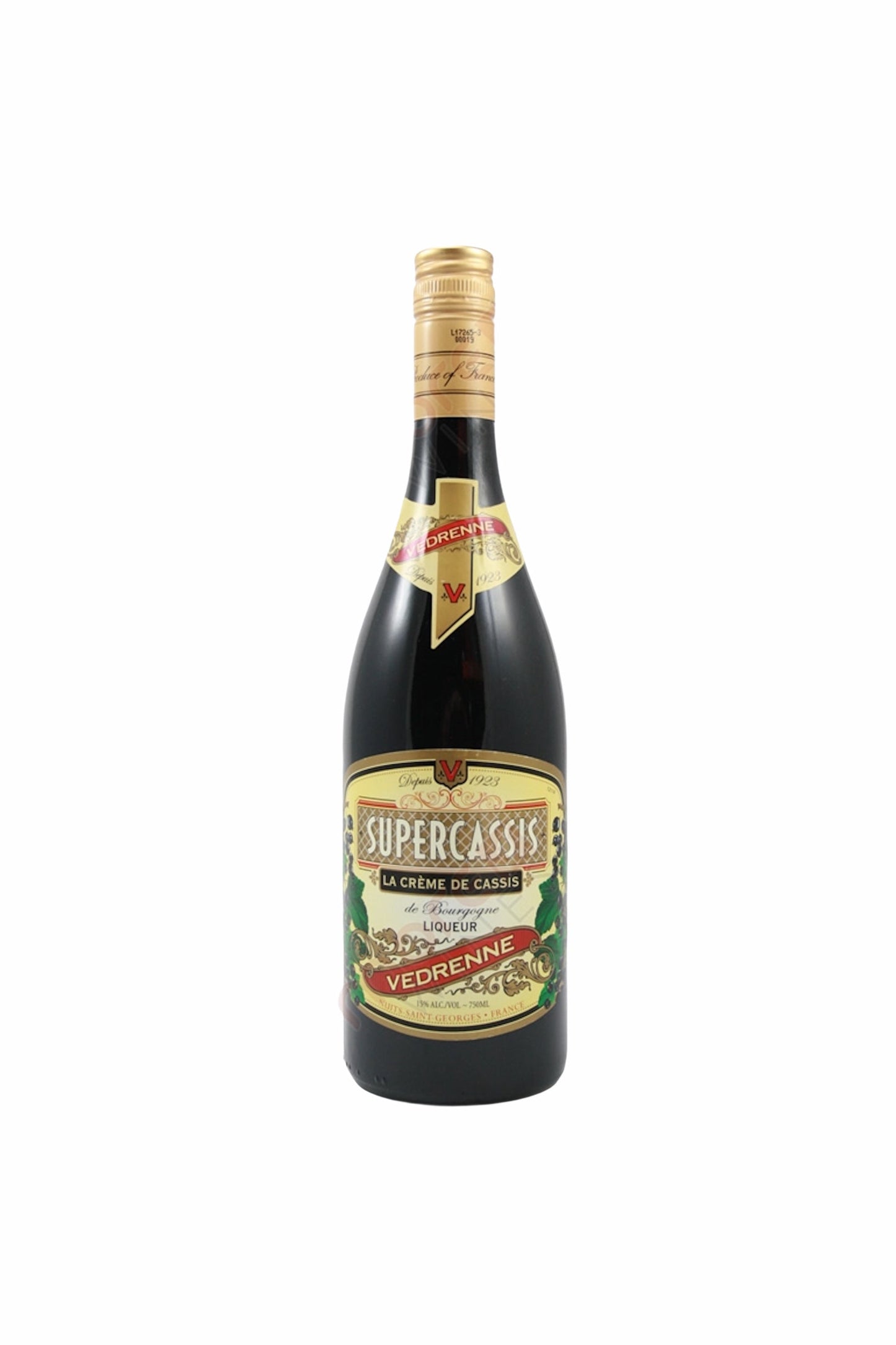 SUPERCASSIS LA CREME DE CASSIS 750 ML