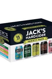 JACK'S HARD CIDER VARIETY PACK 15 PACK