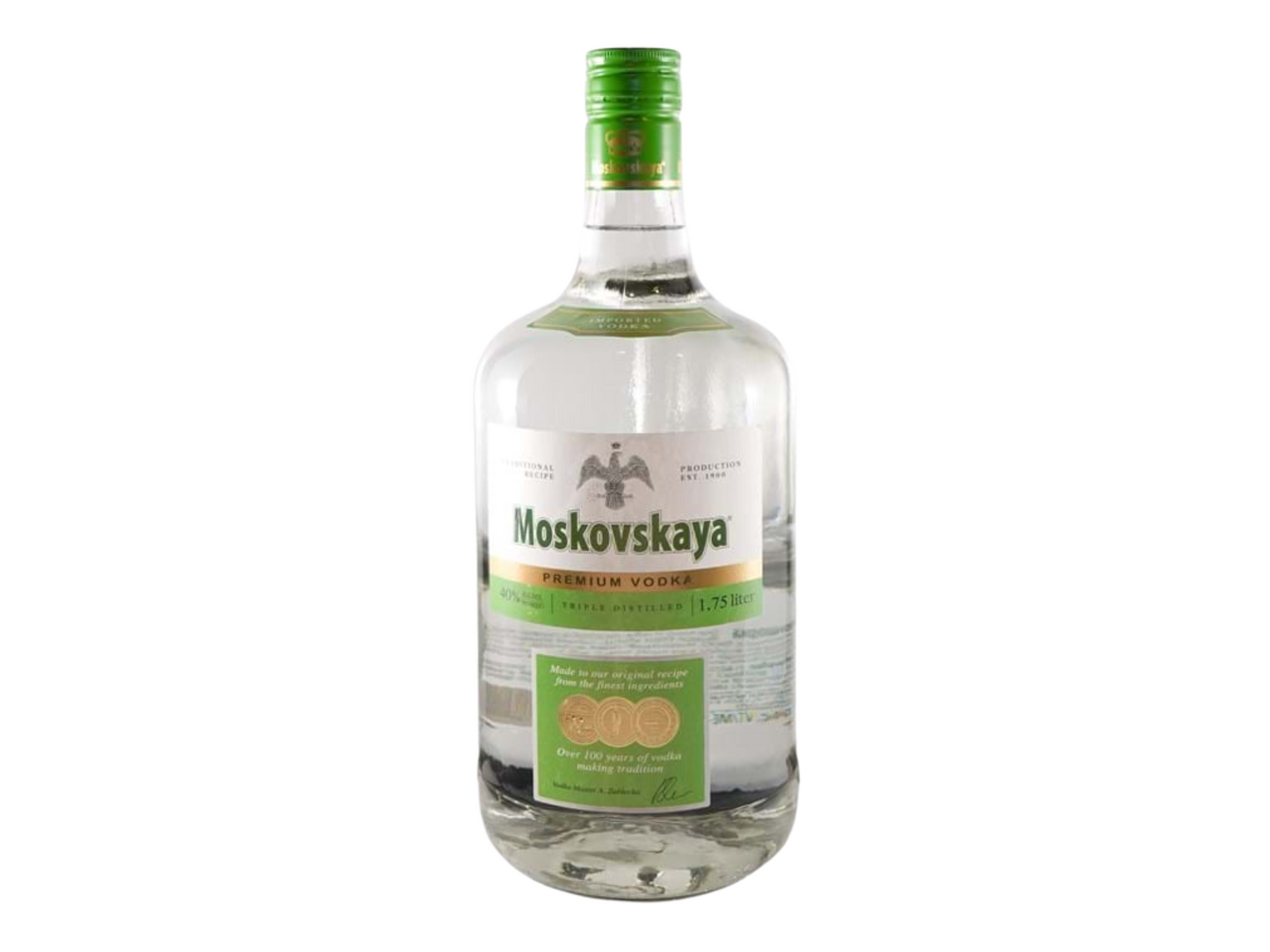 MOSKOVSKAYA PREMIUM VODKA 1.75