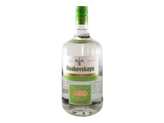 MOSKOVSKAYA PREMIUM VODKA 1.75