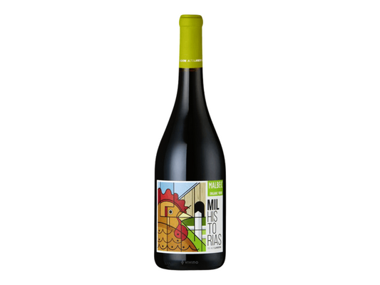 MIL HISTORIAS ORGANIC MALBEC 750 ML