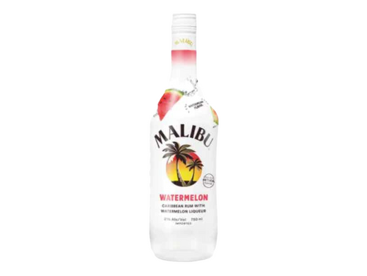 MALIBU WATERMELON CARIBBEAN RUM 750 ML