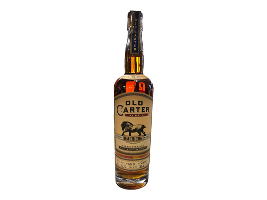OLD CARTER WHISKEY KENTUCKY CO ABV 134.6 750 ML