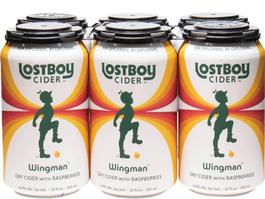 LOST BOY CIDER WINGMAN 6 PACK CANS