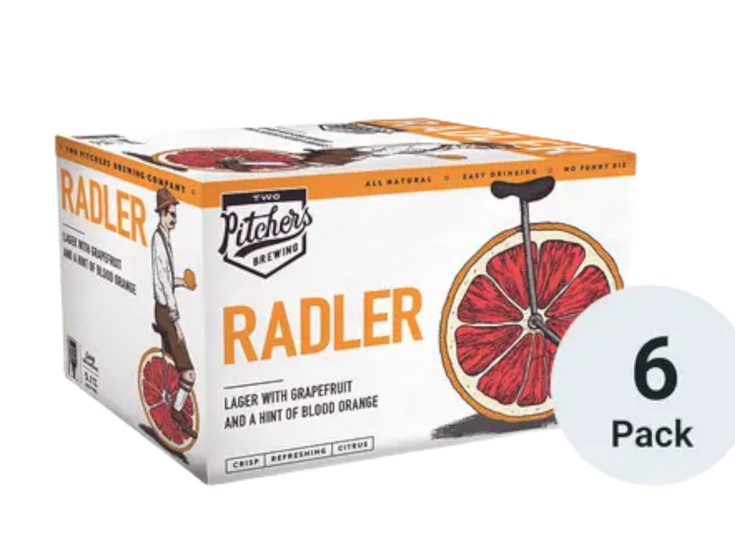 TWO PITCHERS RADLER GRAPEFRUIT 6 pack
