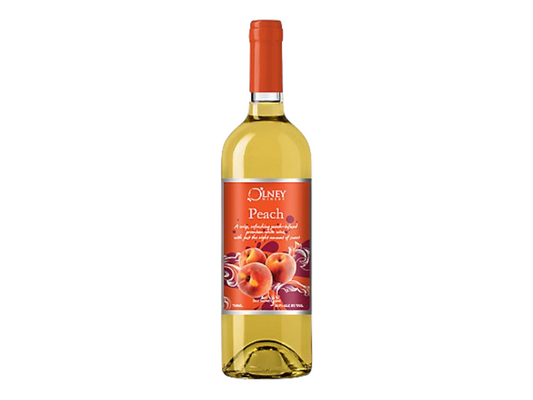 OLNEY WINERY PEACH WHITE WINE 750 ML