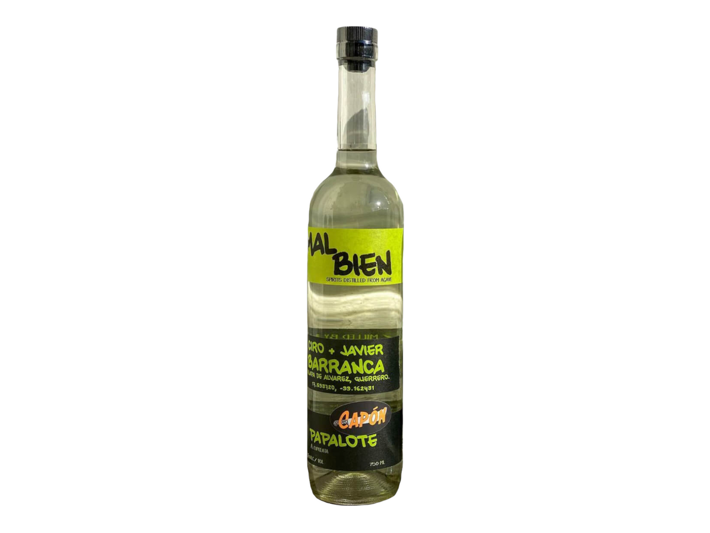 Mal Bien Refugio Calzada Papalote Agave Spirit 750ml