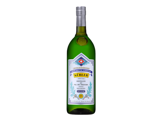 KUBLER ABSINTHE ORIGINAL 106 PROOF 1 LTR