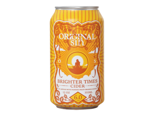 ORIGINAL SIN BRIGHTER TIMES CIDER 6 PACK
