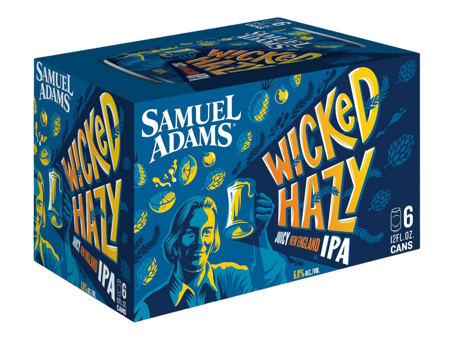 SAM ADAMS WICKED HAZY 12 PACK