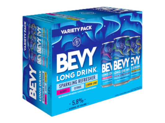 BEVY VARIETY PACK 12 pack