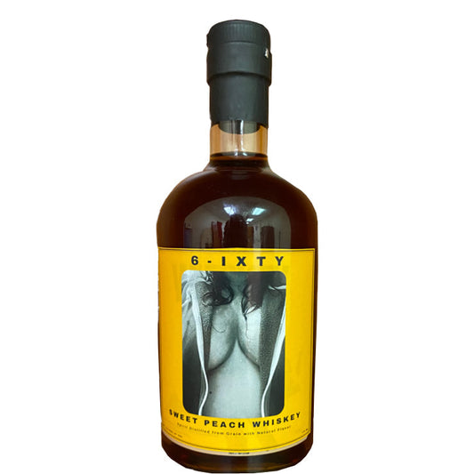 6-ixty Sweet Peach Whiskey 750ml