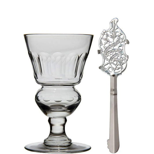 ABSINTHE GLASS & SPOON 750 ML