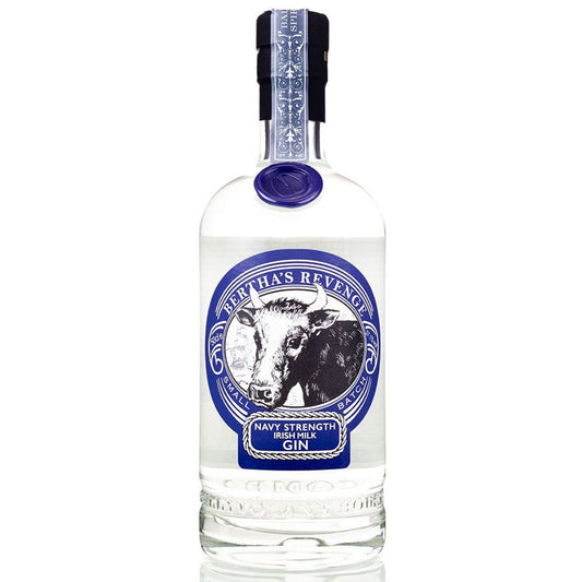 Bertha's Revenge Navy Strength Irish Milk Gin 750ml