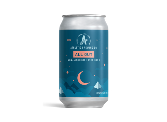 ATHLETIC BREWING ALL OUT NON-ALCOHOLIC STOUT 6 Pack