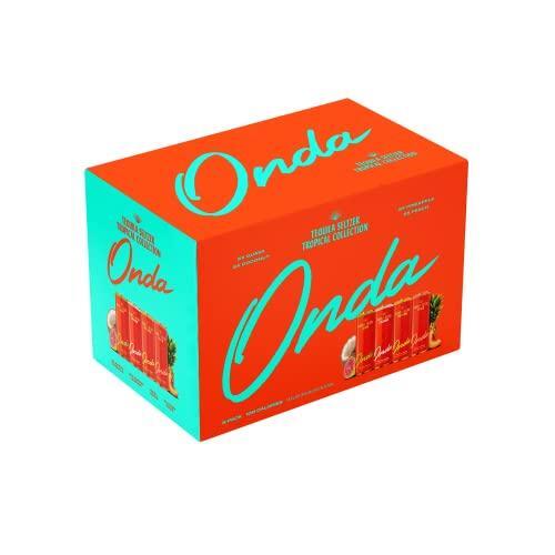Onda Tequila Seltzer Tropical Collection Variety Pack 8-Pack