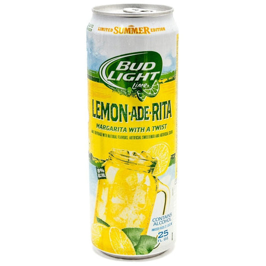 Bud Light Lime Ritas Lemonaderita Margarita Malt Beverage Can 25-Oz