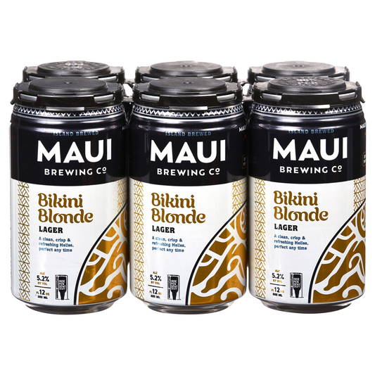 Maui Brewing Bikini Blonde Lager Beer 6-Pack