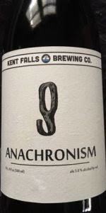 KENT BREWING CO ANACHRONISM Regular