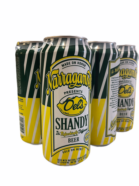 Narragansett Seasonal Shandy Lager Beer 16-Oz Can 6-Pack
