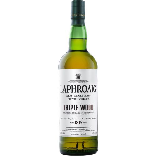 LAPHROAIG TRIPLE WOOD SINGLE MALT SCOTCH WHISKY 750 ML