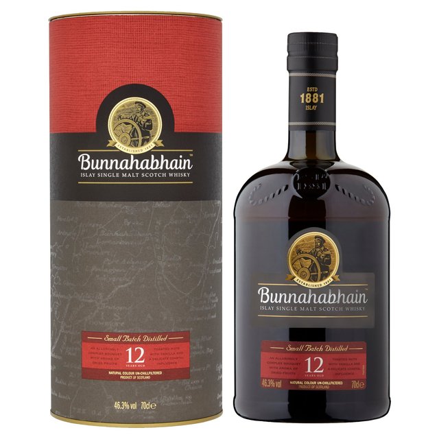 BUNNAHABHAIN 12 YEAR ISLAY SINGLE MALT 750 ML