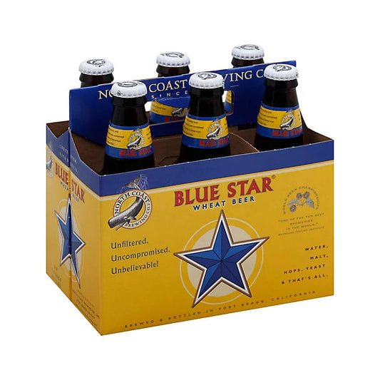 North Coast Brewing Blue Star Wheat Beer 6-Pack