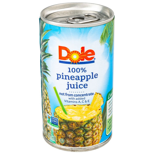 DOLE PINEAPPLE JUICE 6 oz