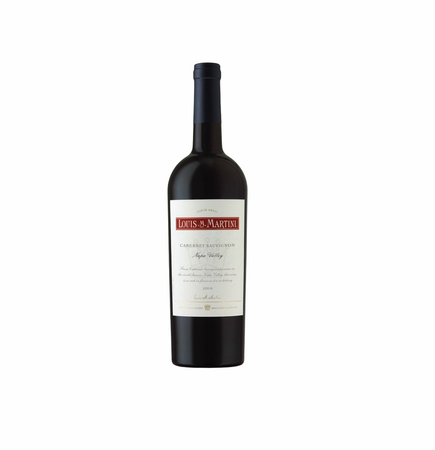 LOUIS M MARTINI NAPA CABERNET SAUVIGNON 2019 750 ML