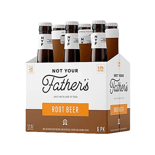 NOT YOU FATHERS ROOT BEER 6 Pack